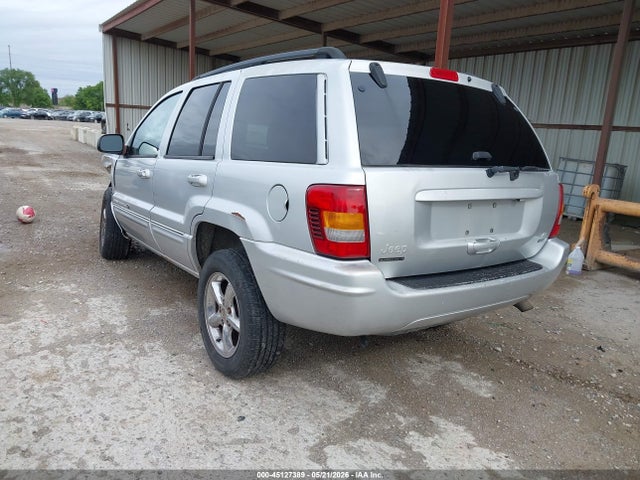 Aukcja sprzedaży 2004 Jeep Grand Cherokee Overland, vin: 1J8GW68J44C109345, numer aukcji: 45127389