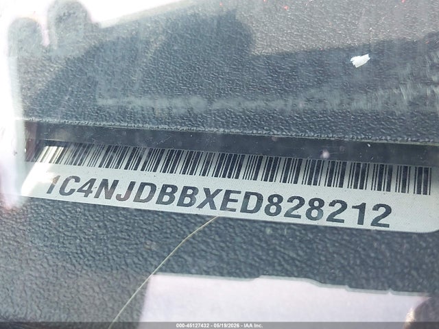 Aukcja sprzedaży 2014 Jeep Compass Sport, vin: 1C4NJDBBXED828212, numer aukcji: 45127432