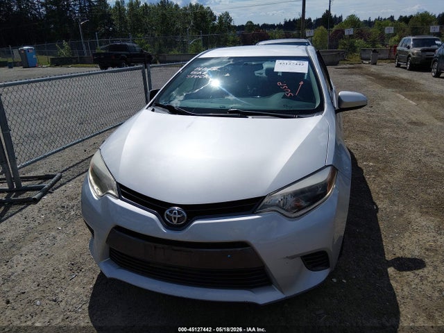 2016 Toyota Corolla Le მანქანა იყიდება აუქციონზე, vin: 5YFBURHE5GP459719, აუქციონის ნომერი: 45127442
