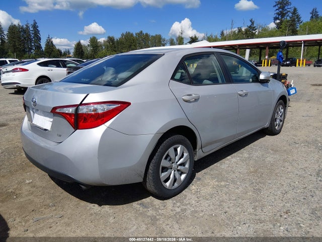 2016 Toyota Corolla Le მანქანა იყიდება აუქციონზე, vin: 5YFBURHE5GP459719, აუქციონის ნომერი: 45127442