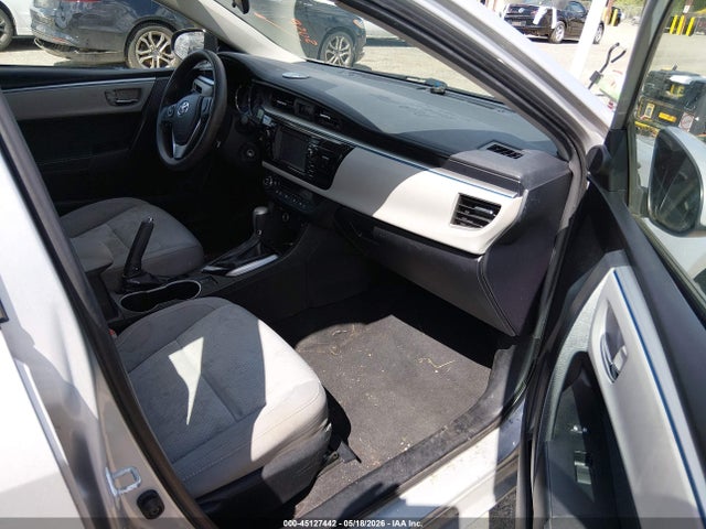 2016 Toyota Corolla Le მანქანა იყიდება აუქციონზე, vin: 5YFBURHE5GP459719, აუქციონის ნომერი: 45127442