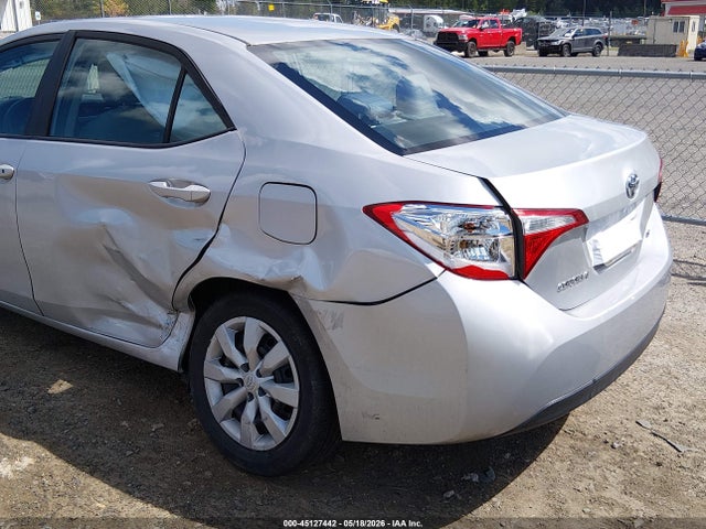 2016 Toyota Corolla Le მანქანა იყიდება აუქციონზე, vin: 5YFBURHE5GP459719, აუქციონის ნომერი: 45127442