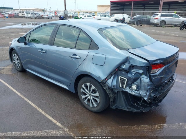 Auction sale of the 2021 Toyota Corolla Hybrid Le, vin: JTDEAMDE9MJ026628, lot number: 45127451
