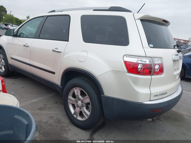 Продажа на аукционе авто 2011 Gmc Acadia Sl, vin: 1GKKRNED6BJ347485, номер лота: 45127454