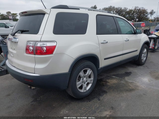 Продажа на аукционе авто 2011 Gmc Acadia Sl, vin: 1GKKRNED6BJ347485, номер лота: 45127454