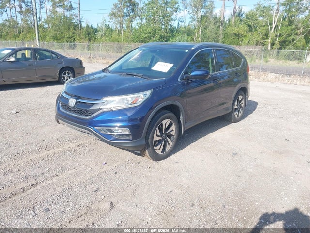 2015 Honda Cr-v Touring მანქანა იყიდება აუქციონზე, vin: 5J6RM3H90FL021285, აუქციონის ნომერი: 45127457