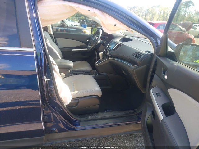 2015 Honda Cr-v Touring მანქანა იყიდება აუქციონზე, vin: 5J6RM3H90FL021285, აუქციონის ნომერი: 45127457