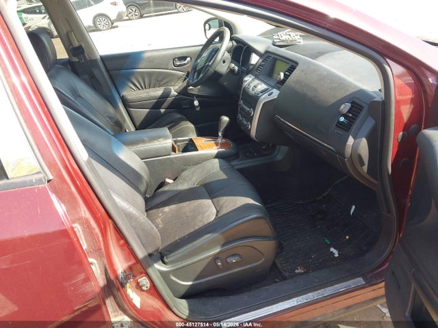 2009 Nissan Murano Le მანქანა იყიდება აუქციონზე, vin: JN8AZ18W79W141185, აუქციონის ნომერი: 45127514