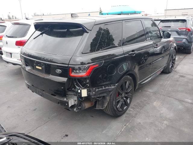 SALWR2RE1JA183147 Land Rover Range Rover Sport Supercharged/supercharged Dynamic