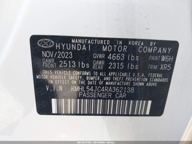 Hyundai Sonata N Line 2024 KMHL54JC4RA362138 Image 9