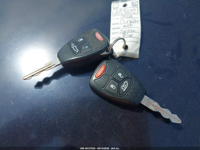 Aukcja sprzedaży 2012 Chrysler 200 Lx, vin: 1C3CCBAB4CN257237, numer aukcji: 45127534