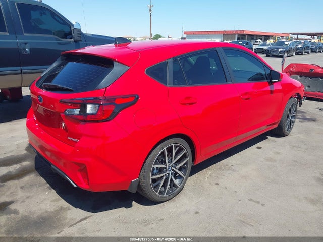 Aukcja sprzedaży 2025 Subaru Impreza Sport 5-door, vin: JF1GUAFC9S8284636, numer aukcji: 45127535