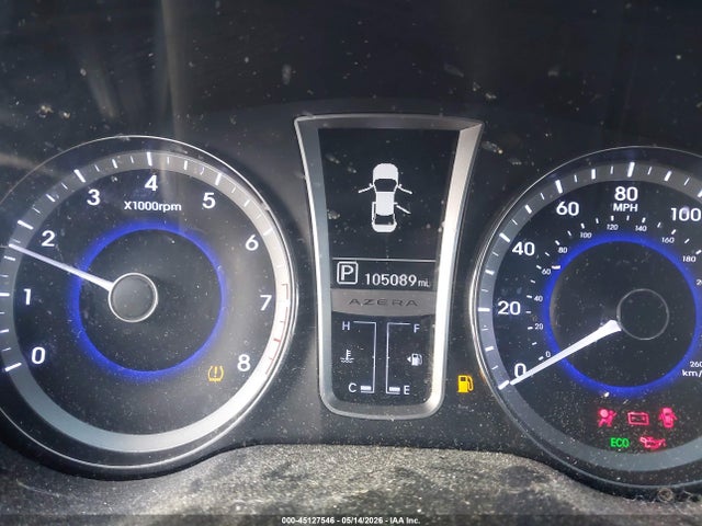 Aukcja sprzedaży 2013 Hyundai Azera, vin: KMHFH4JG4DA269071, numer aukcji: 45127546