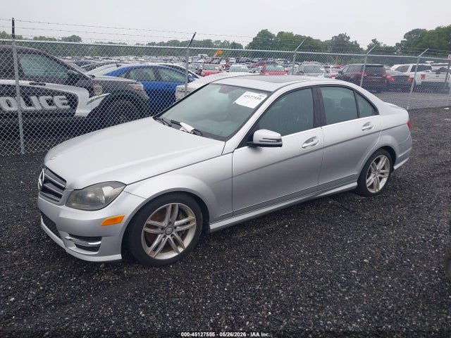 45127555 :رقم المزاد ، WDDGF8ABXEA943709 vin ، 2014 Mercedes-benz C 300 Sport 4matic مزاد بيع