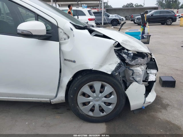 2012 Toyota Prius C Two მანქანა იყიდება აუქციონზე, vin: JTDKDTB37C1022355, აუქციონის ნომერი: 45127568