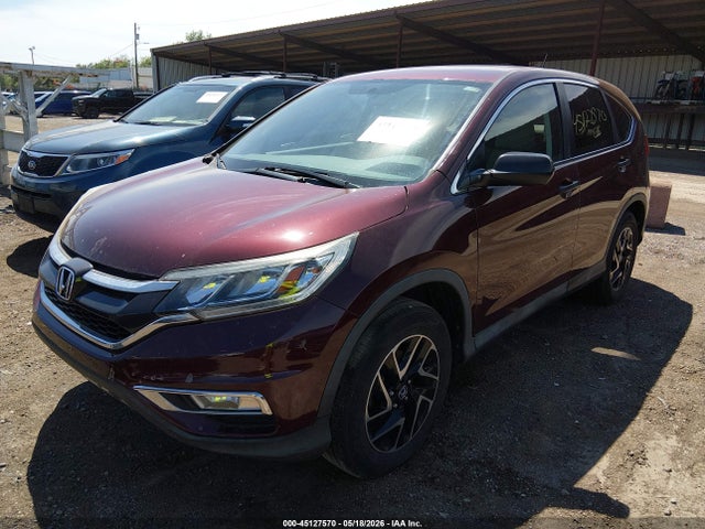 2016 Honda Cr-v Se მანქანა იყიდება აუქციონზე, vin: 2HKRM3H49GH537774, აუქციონის ნომერი: 45127570