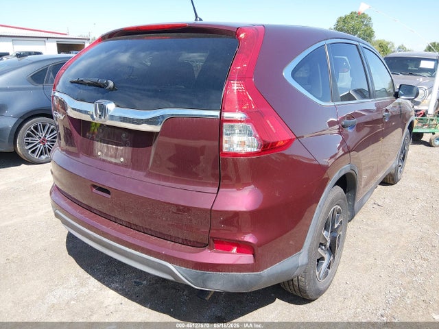 2016 Honda Cr-v Se მანქანა იყიდება აუქციონზე, vin: 2HKRM3H49GH537774, აუქციონის ნომერი: 45127570