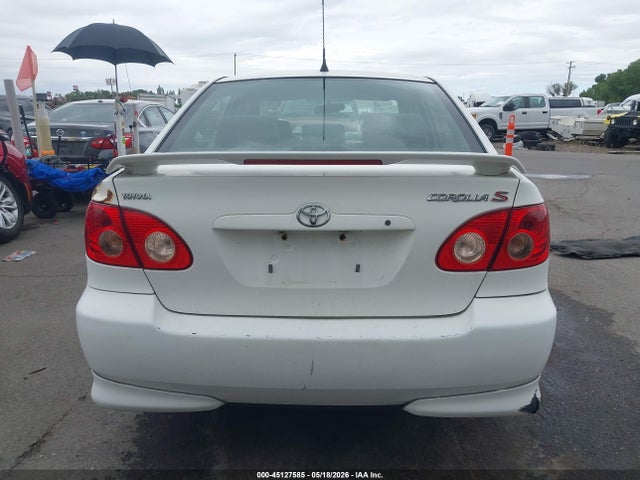 2005 Toyota Corolla S მანქანა იყიდება აუქციონზე, vin: 2T1BR32E45C488519, აუქციონის ნომერი: 45127585