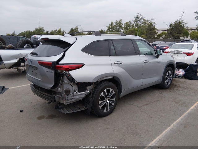 2020 Toyota Highlander Hybrid Xle მანქანა იყიდება აუქციონზე, vin: 5TDHBRCH0LS513320, აუქციონის ნომერი: 45127649