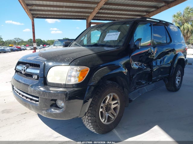2006 Toyota Sequoia Limited V8 მანქანა იყიდება აუქციონზე, vin: 5TDZT38A36S264896, აუქციონის ნომერი: 45127656