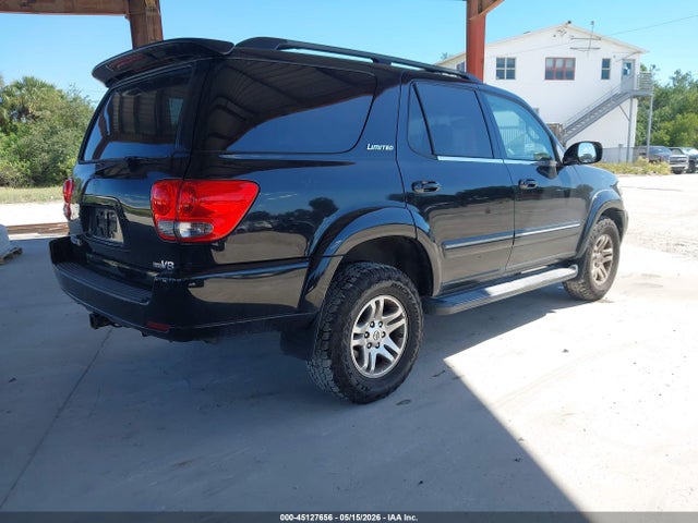 2006 Toyota Sequoia Limited V8 მანქანა იყიდება აუქციონზე, vin: 5TDZT38A36S264896, აუქციონის ნომერი: 45127656