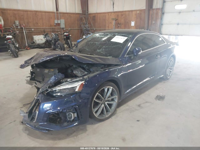 Продаж на аукціоні авто 2024 Audi A5 Premium 45 Tfsi S Line Quattro S Tronic, vin: WAUSAAF52RA007261, номер лоту: 45127679
