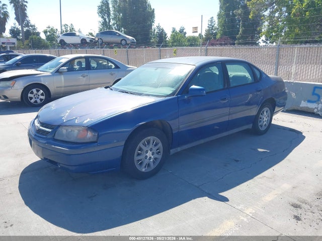 Продаж на аукціоні авто 2005 Chevrolet Impala, vin: 2G1WF52E259212127, номер лоту: 45127826