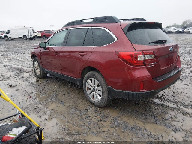 45127829 :رقم المزاد ، 4S4BSBFC8F3231280 vin ، 2015 Subaru Outback 2.5i Premium مزاد بيع