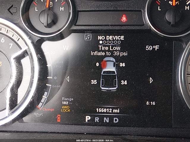 45127914 :رقم المزاد ، 1C6RR7NT2ES412156 vin ، 2014 Ram 1500 Laramie مزاد بيع