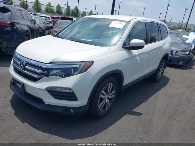 2017 Honda Pilot Ex მანქანა იყიდება აუქციონზე, vin: 5FNYF5H33HB018762, აუქციონის ნომერი: 45127946