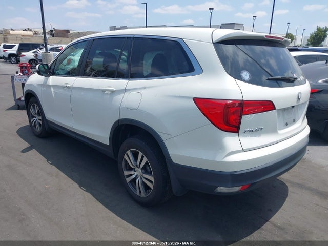 2017 Honda Pilot Ex მანქანა იყიდება აუქციონზე, vin: 5FNYF5H33HB018762, აუქციონის ნომერი: 45127946