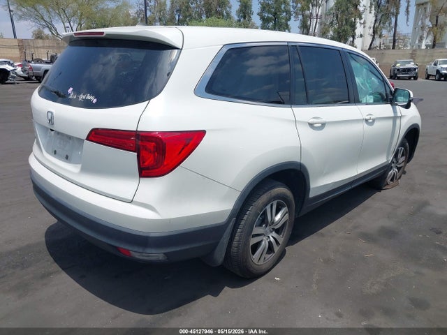 2017 Honda Pilot Ex მანქანა იყიდება აუქციონზე, vin: 5FNYF5H33HB018762, აუქციონის ნომერი: 45127946