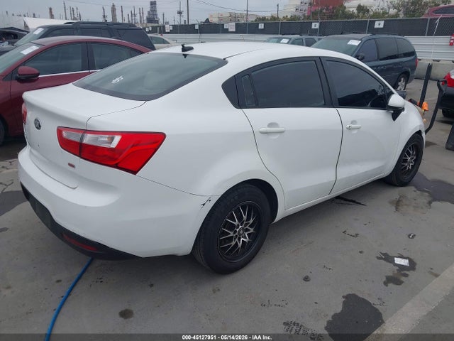 2014 Kia Rio Lx მანქანა იყიდება აუქციონზე, vin: KNADM4A37E6398749, აუქციონის ნომერი: 45127951