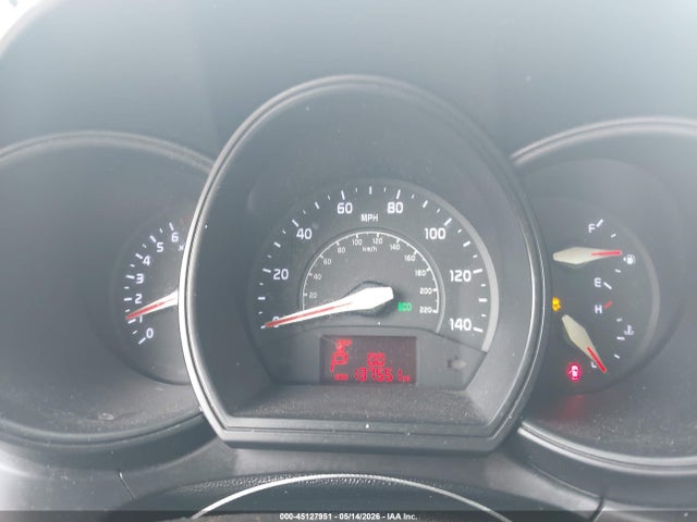 2014 Kia Rio Lx მანქანა იყიდება აუქციონზე, vin: KNADM4A37E6398749, აუქციონის ნომერი: 45127951