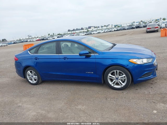 Aukcja sprzedaży 2018 Ford Fusion Hybrid S, vin: 3FA6P0UU6JR235772, numer aukcji: 45127961