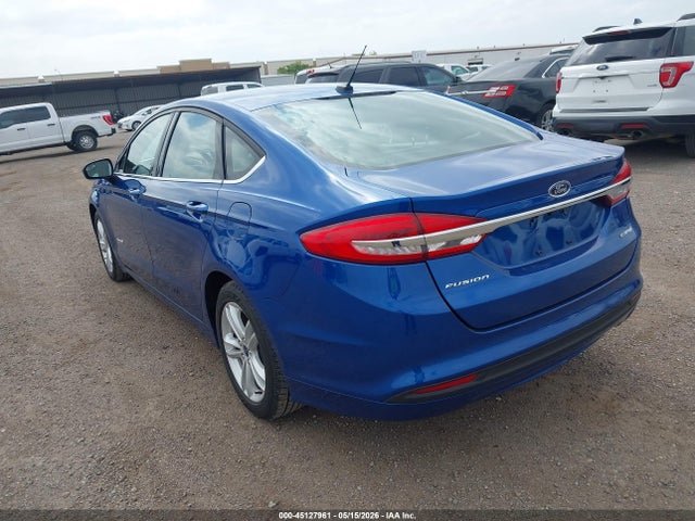 Aukcja sprzedaży 2018 Ford Fusion Hybrid S, vin: 3FA6P0UU6JR235772, numer aukcji: 45127961
