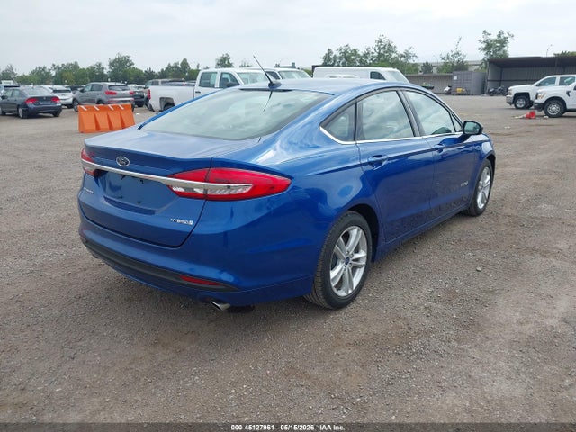 Aukcja sprzedaży 2018 Ford Fusion Hybrid S, vin: 3FA6P0UU6JR235772, numer aukcji: 45127961