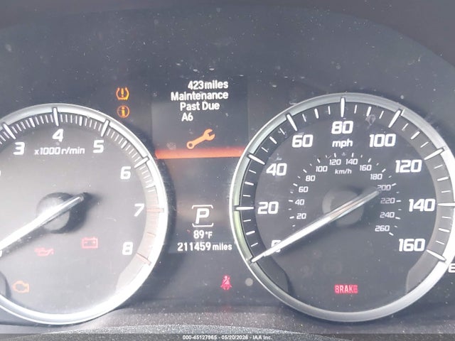 45127965 :رقم المزاد ، 5FRYD4H26EB038117 vin ، 2014 Acura Mdx مزاد بيع