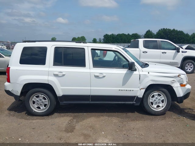 Продажа на аукционе авто 2016 Jeep Patriot Sport, vin: 1C4NJPBB8GD761484, номер лота: 45128062