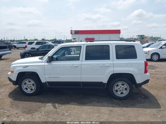 Продажа на аукционе авто 2016 Jeep Patriot Sport, vin: 1C4NJPBB8GD761484, номер лота: 45128062