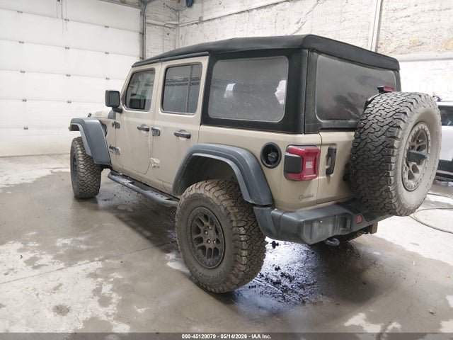 45128079 :رقم المزاد ، 1C4HJXDG4NW219919 vin ، 2022 Jeep Wrangler Unlimited Willys 4x4 مزاد بيع