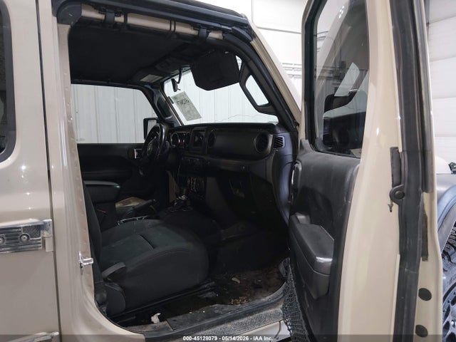 45128079 :رقم المزاد ، 1C4HJXDG4NW219919 vin ، 2022 Jeep Wrangler Unlimited Willys 4x4 مزاد بيع