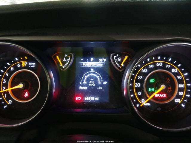 45128079 :رقم المزاد ، 1C4HJXDG4NW219919 vin ، 2022 Jeep Wrangler Unlimited Willys 4x4 مزاد بيع