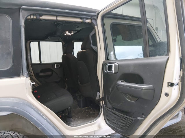 45128079 :رقم المزاد ، 1C4HJXDG4NW219919 vin ، 2022 Jeep Wrangler Unlimited Willys 4x4 مزاد بيع