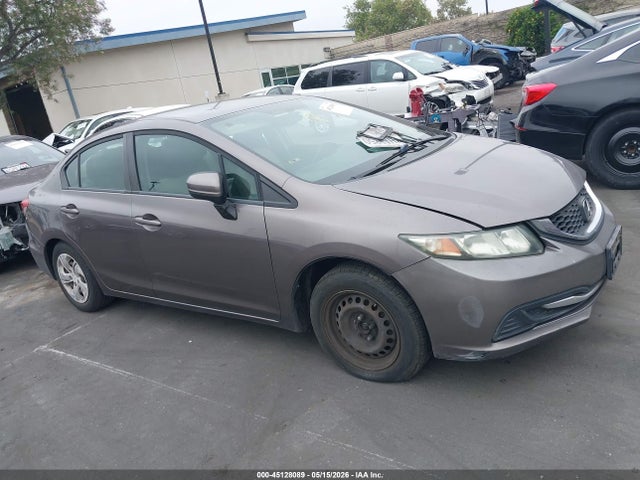 45128089 :رقم المزاد ، 19XFB2F54EE244140 vin ، 2014 Honda Civic Lx مزاد بيع