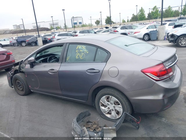 45128089 :رقم المزاد ، 19XFB2F54EE244140 vin ، 2014 Honda Civic Lx مزاد بيع