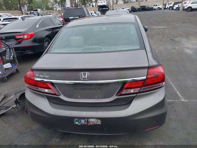 45128089 :رقم المزاد ، 19XFB2F54EE244140 vin ، 2014 Honda Civic Lx مزاد بيع