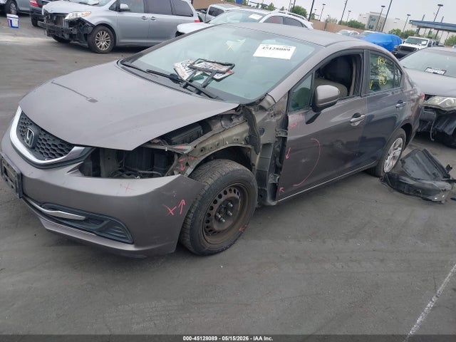 45128089 :رقم المزاد ، 19XFB2F54EE244140 vin ، 2014 Honda Civic Lx مزاد بيع