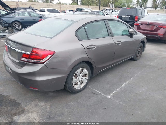 45128089 :رقم المزاد ، 19XFB2F54EE244140 vin ، 2014 Honda Civic Lx مزاد بيع