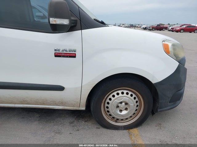 45128242 :رقم المزاد ، ZFBERFAT8G6C48775 vin ، 2016 Ram Promaster City Tradesman مزاد بيع